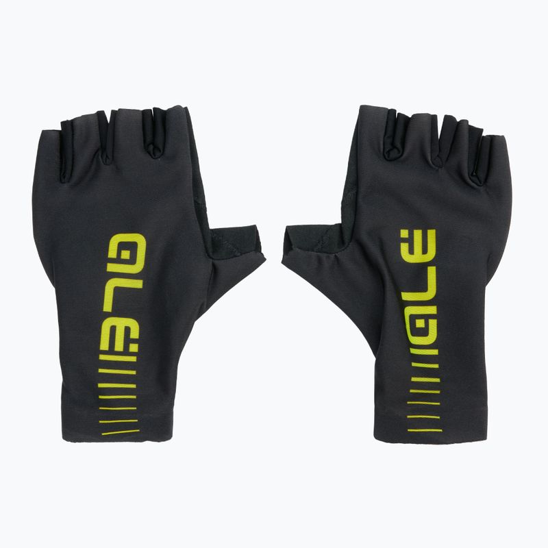 Велорукавиці Alé Guanto Estivo Sun Select black/white 2