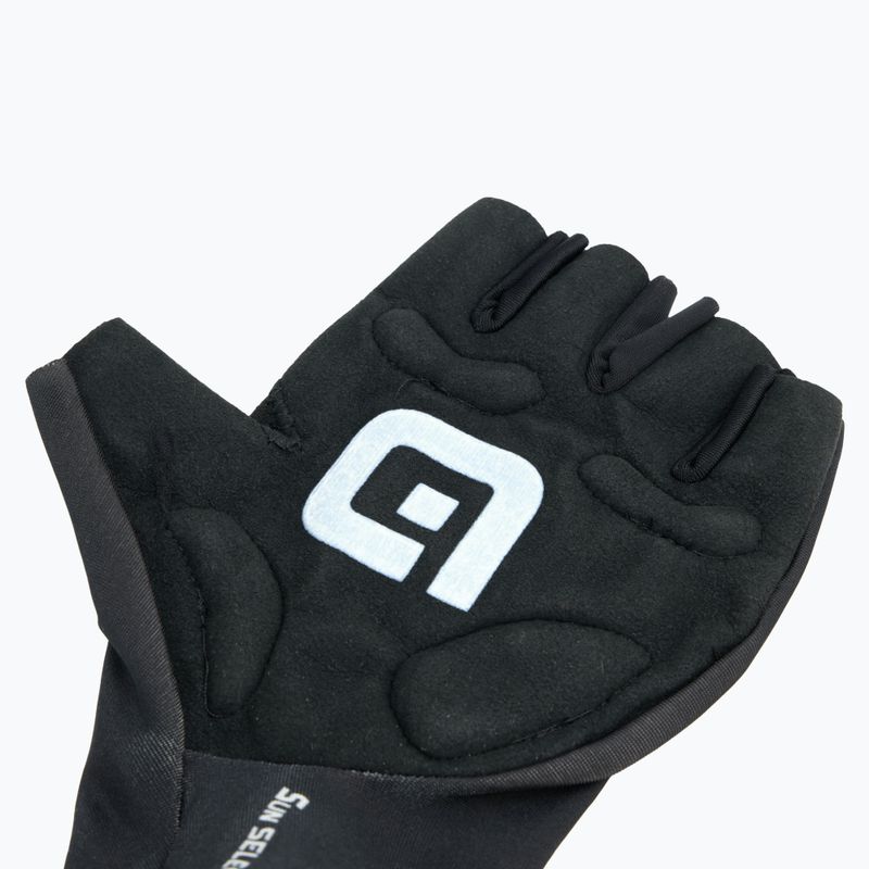 Велорукавиці Alé Guanto Estivo Sun Select black/white 4