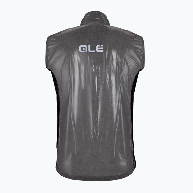 Жилет велосипедний чоловічий Alè Black Reflective сірий L20038401 7