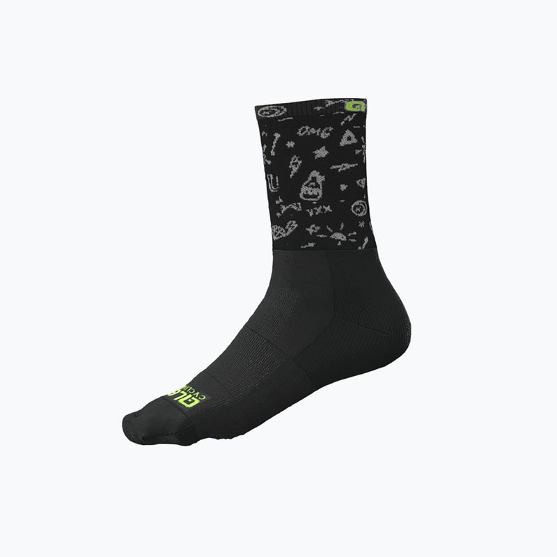 Велошкарпетки Alé Calza Meryl 16 cm Versilia black 5