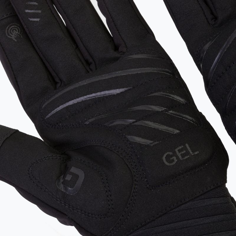 Велорукавиці Alé Windprotection nero/black 4
