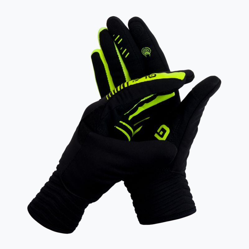 Рукавиці велосипедні чоловічі Alé Windprotection чорні L21047540
