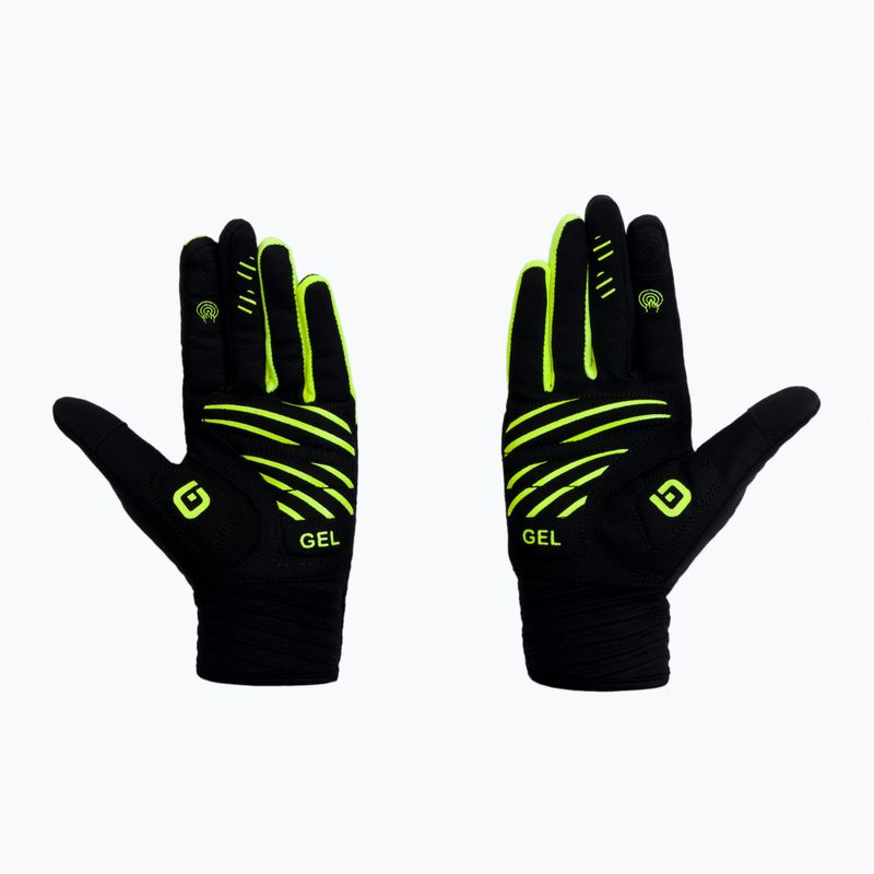Рукавиці велосипедні чоловічі Alé Windprotection чорні L21047540 2