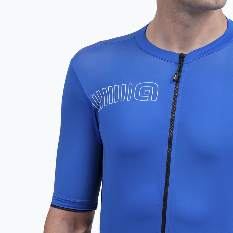 Велофутболка чоловіча Alé Maglia MC Color Block italia blue 4