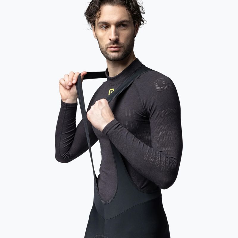 Чоловічі зимові велоштани Alé Bibtights чорні/чорні 3