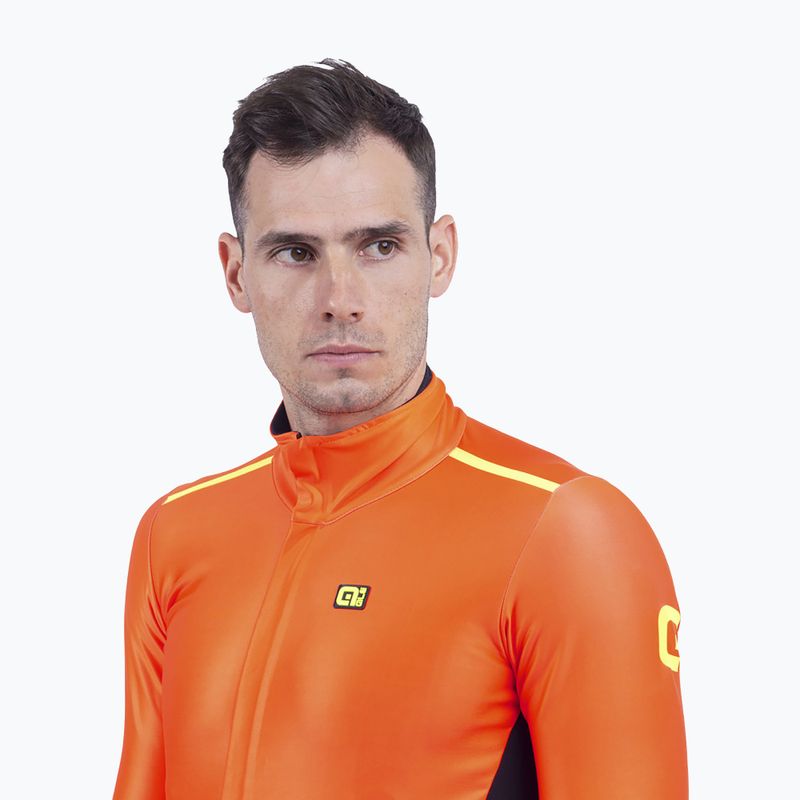 Куртка велосипедна чоловіча Alé K-Tornado 2.0 arancio fluo/fluo orange 3