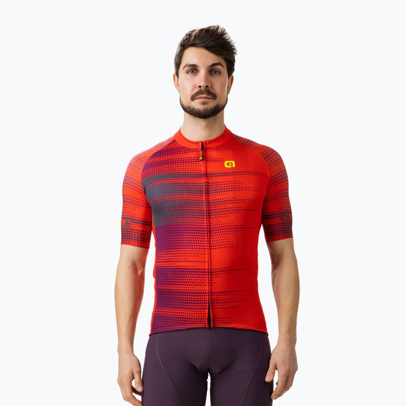 Велофутболка чоловіча Alé Maglia MC Turbo red