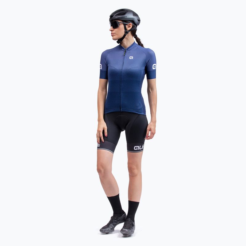 Велофутболка жіноча Alé Maglia Donna MC Level blue 2