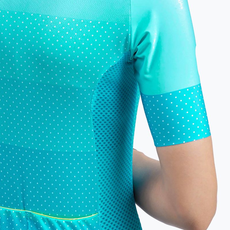 Велофутболка жіноча Alé Maglia Donna MC Level turquoise 5