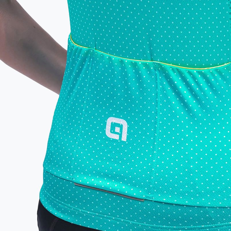 Велофутболка жіноча Alé Maglia Donna MC Level turquoise 6