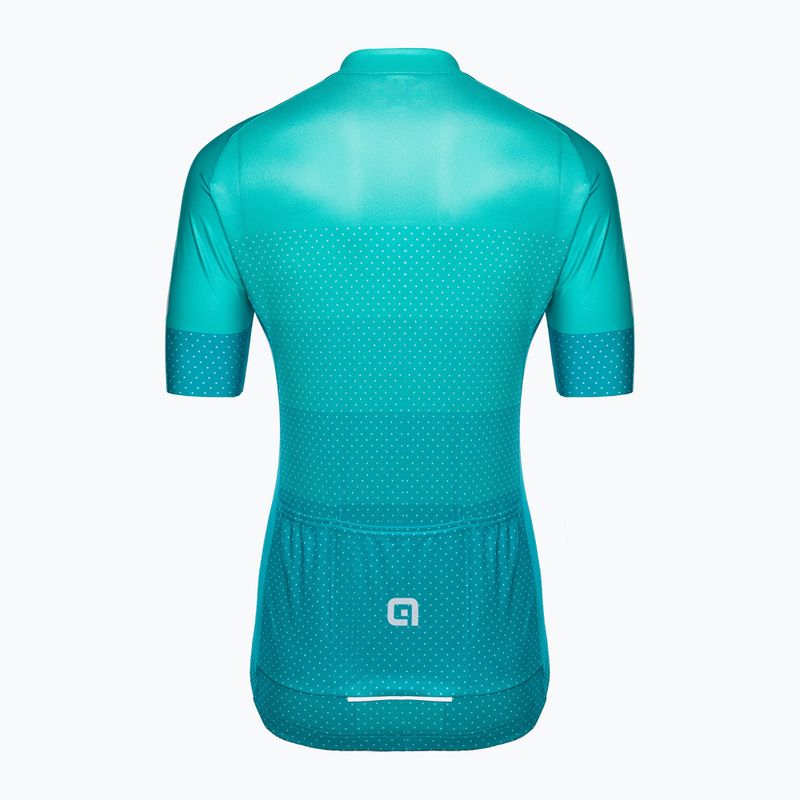 Велофутболка жіноча Alé Maglia Donna MC Level turquoise 8