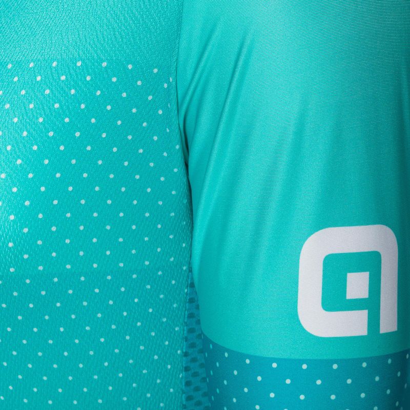 Велофутболка жіноча Alé Maglia Donna MC Level turquoise 10
