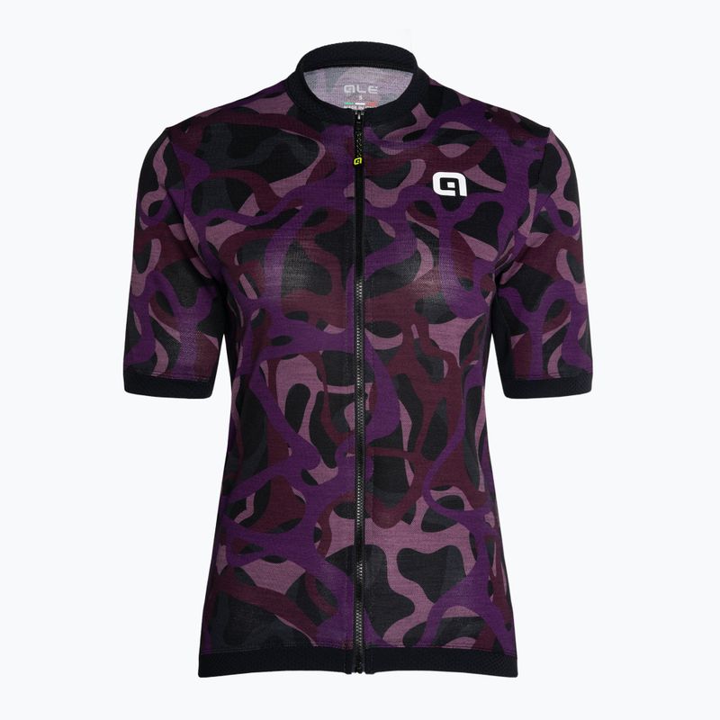 Велофутболка жіноча Alé Maglia Donna MC Woodland purple 3