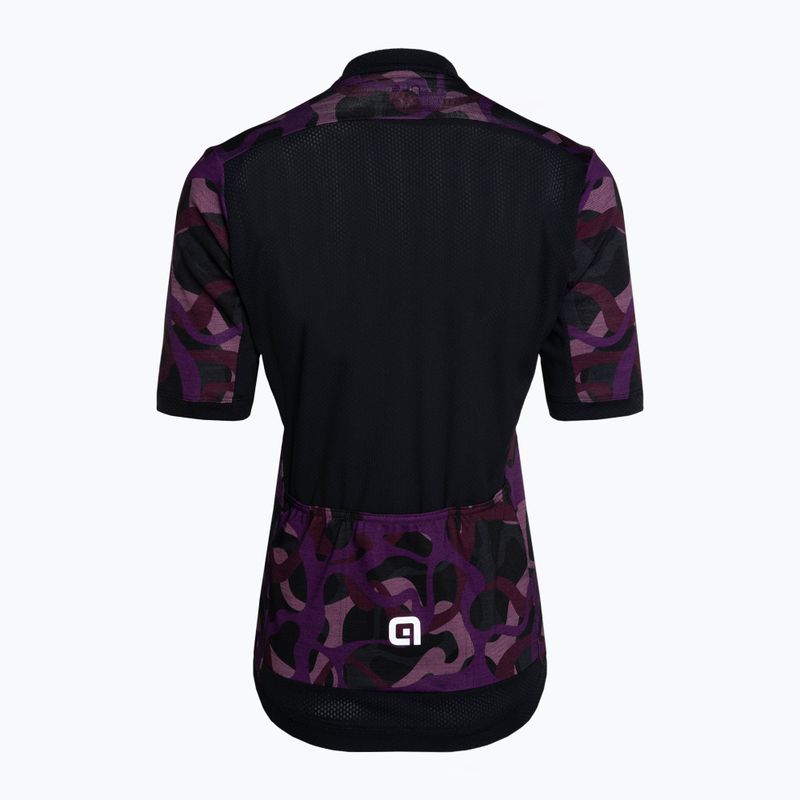 Велофутболка жіноча Alé Maglia Donna MC Woodland purple 4