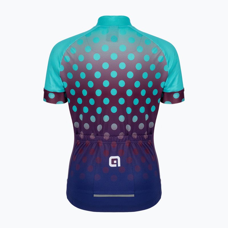 Велофутболка дитяча Alé Maglia Bimbo MC Bubble green 2