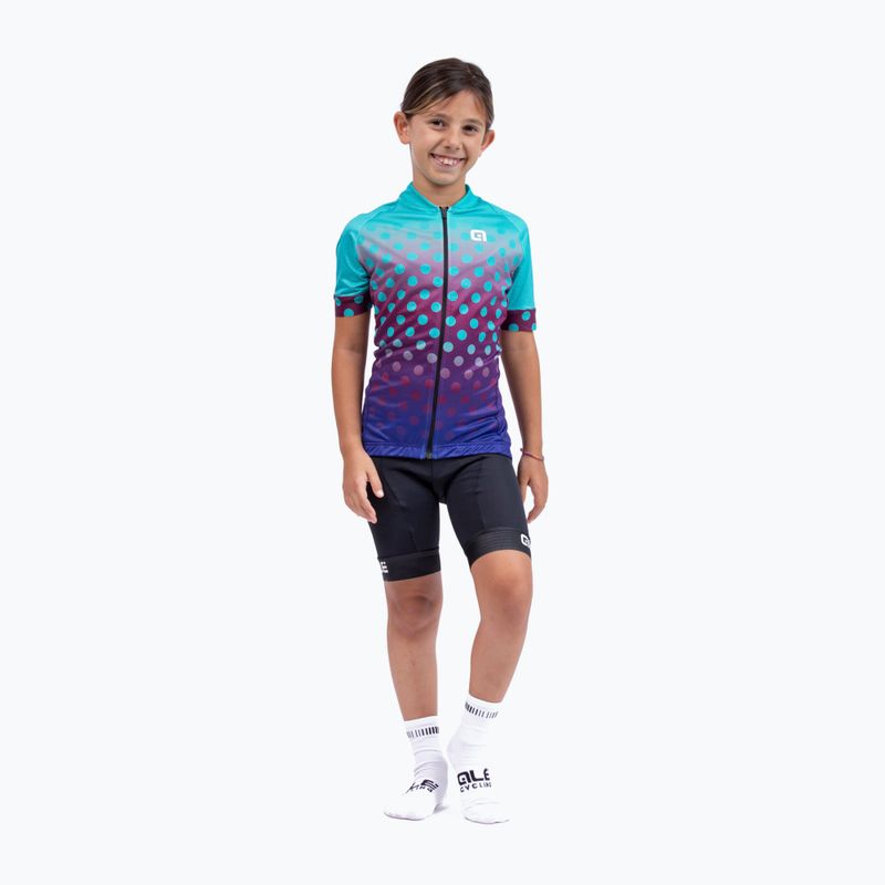 Велофутболка дитяча Alé Maglia Bimbo MC Bubble green 5