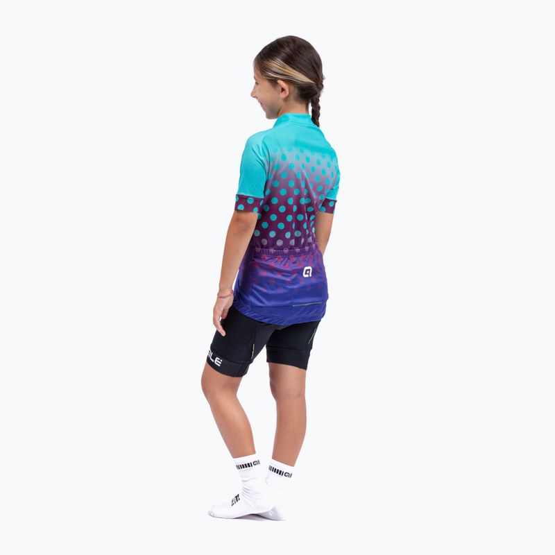 Велофутболка дитяча Alé Maglia Bimbo MC Bubble green 6