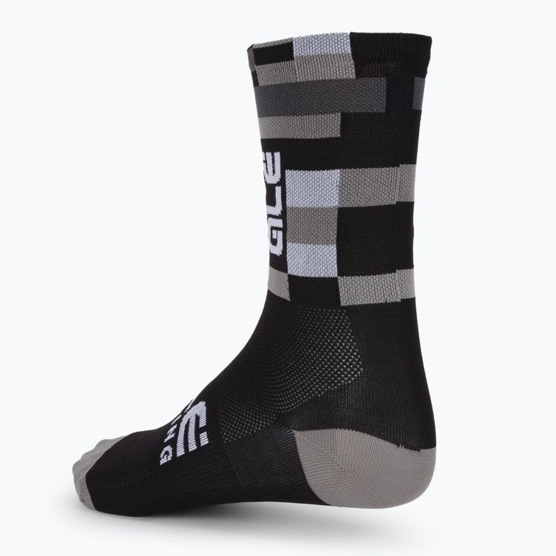Велошкарпетки Alé Calza Q-Skin 16 cm Match black 2