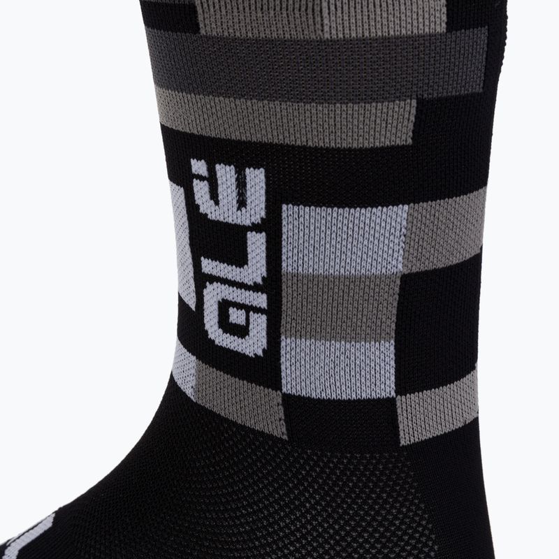 Велошкарпетки Alé Calza Q-Skin 16 cm Match black 3