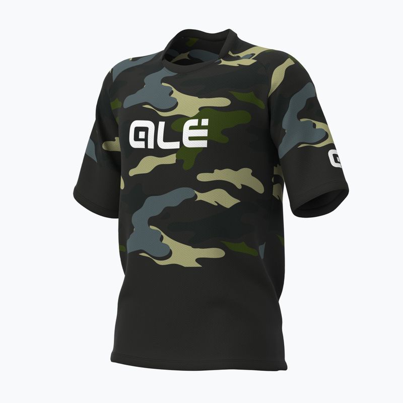 Велофутболка чоловіча Alé Maglia MC Stain green 7