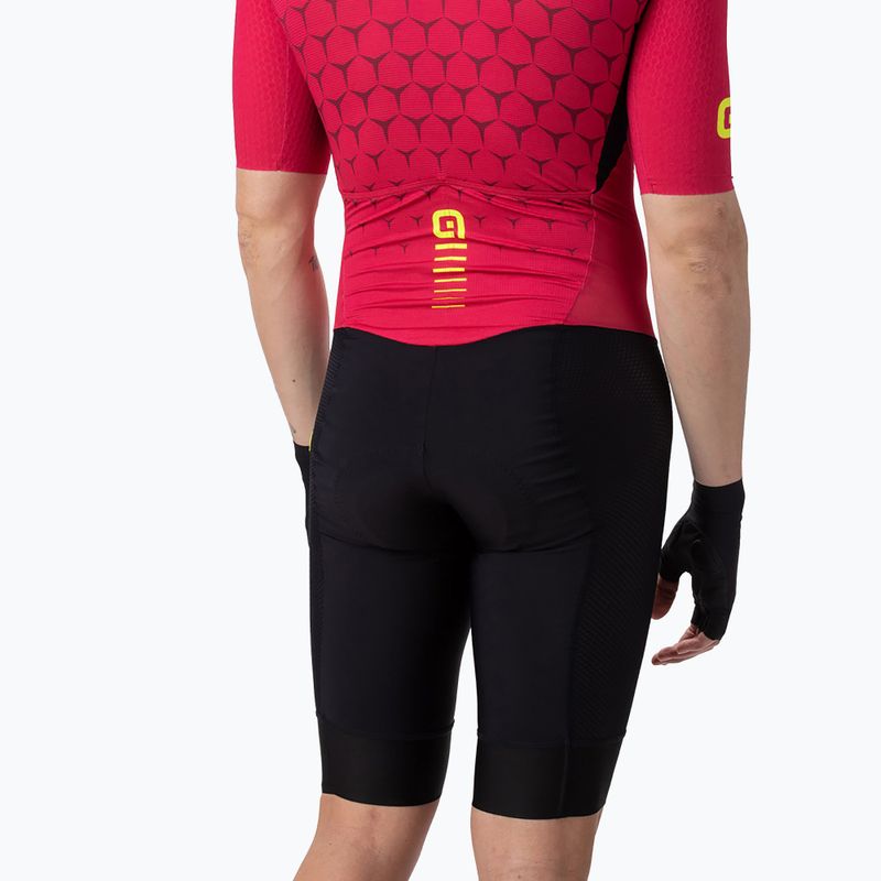 Комбінезон для триатлону чоловічий Alé Body MC Hive red 6