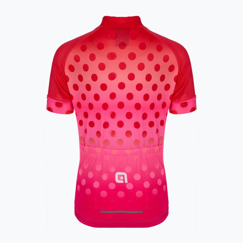 Велофутболка дитяча Alé Maglia Bimbo MC Bubble strawberry 2