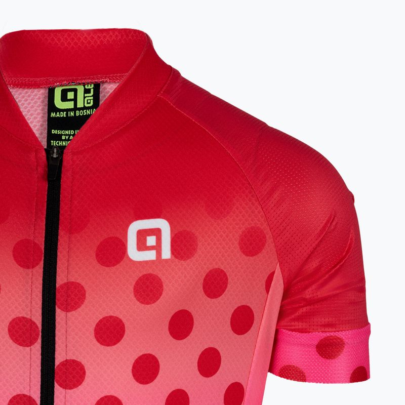 Велофутболка дитяча Alé Maglia Bimbo MC Bubble strawberry 3