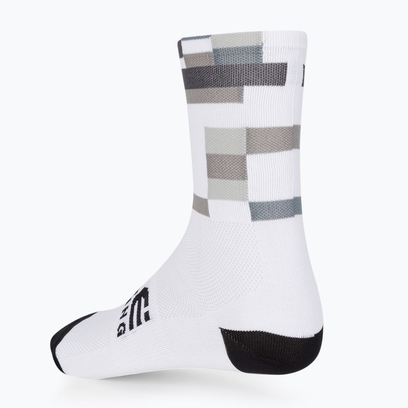 Велошкарпетки Alé Calza Q-Skin 16 cm Match white 2