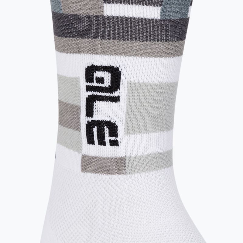 Велошкарпетки Alé Calza Q-Skin 16 cm Match white 3