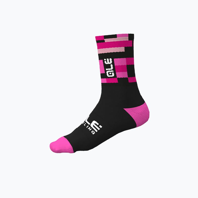 Велошкарпетки Alé Calza Q-Skin 16 cm Match fucsia 4