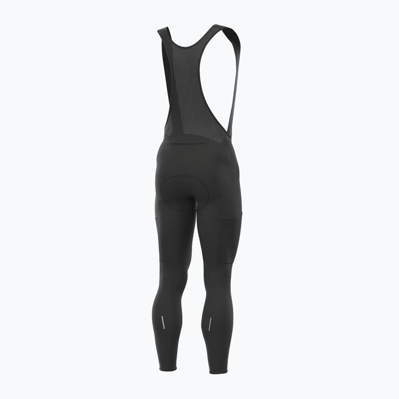 Чоловічі велосипедні штани Alé Stones Cargo Bibtights чорні 2