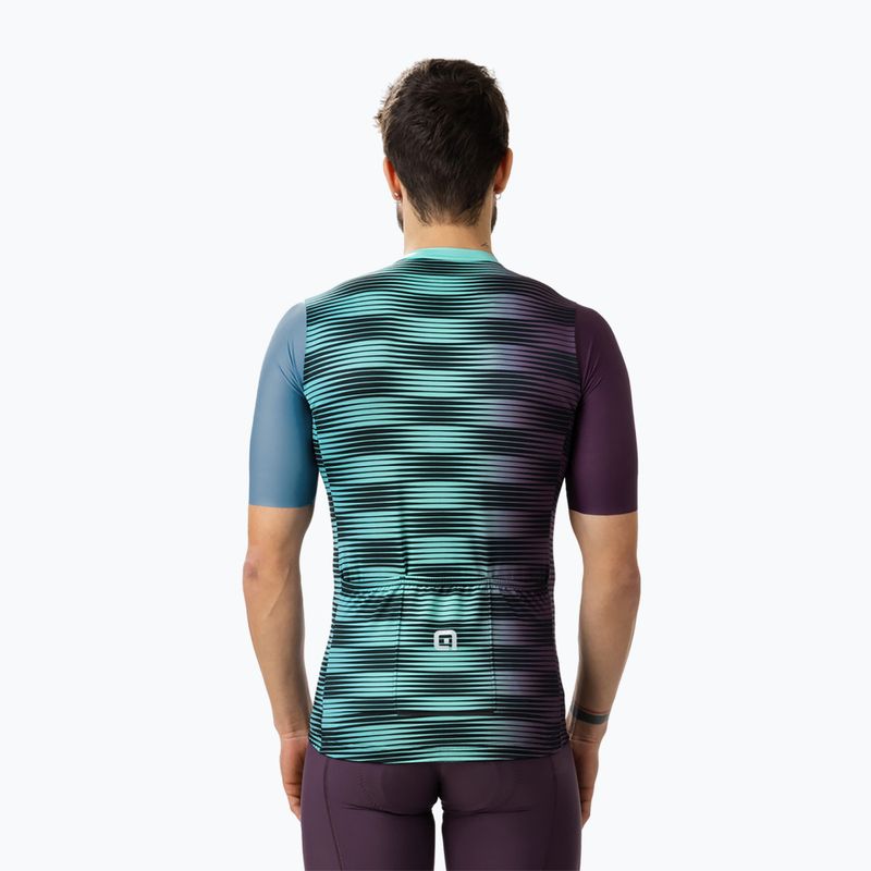 Велофутболка чоловіча Alé Dinamica aqua green 8