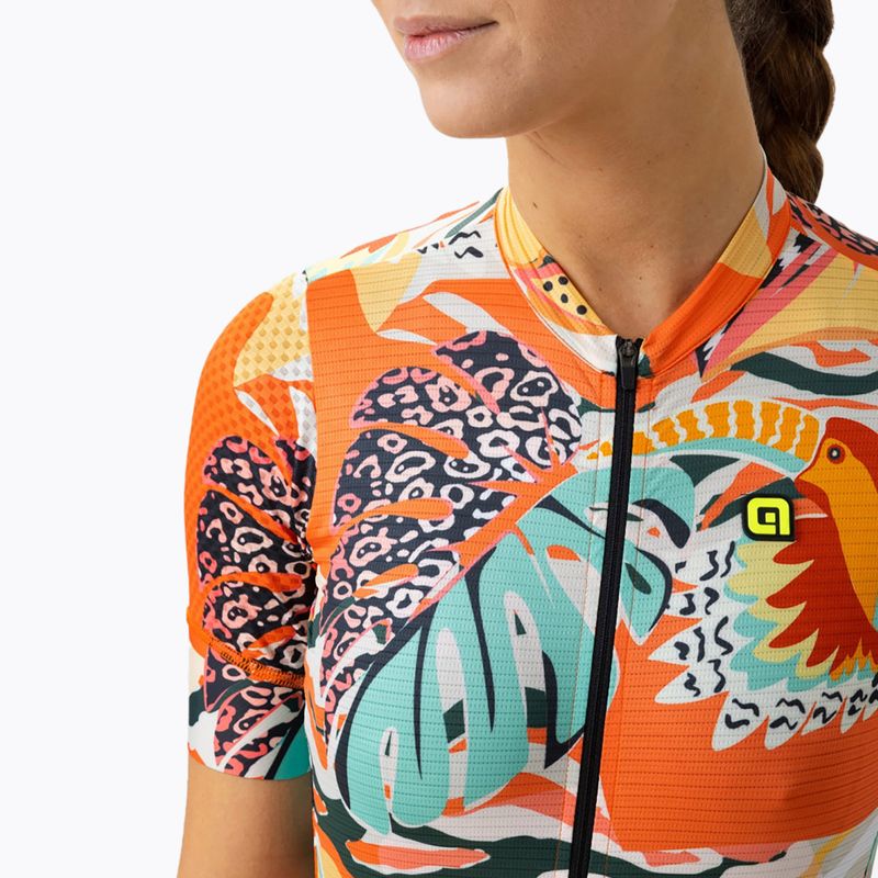 Велофутболка жіноча Alé Rio orange 4