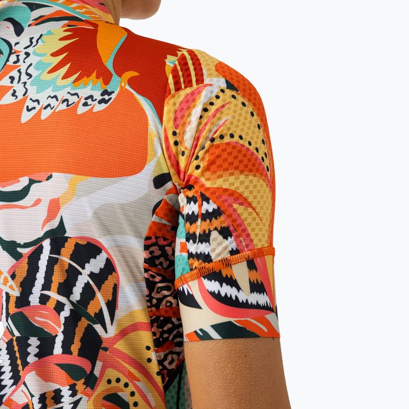 Велофутболка жіноча Alé Rio orange 5