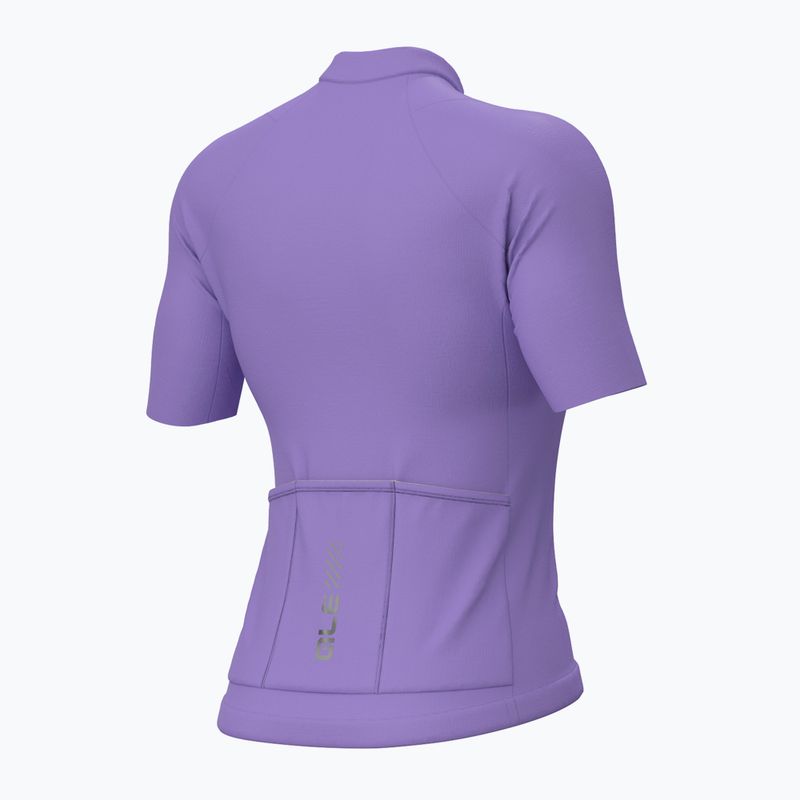 Футболка велосипедна жіноча Alé Color Block lilac 7