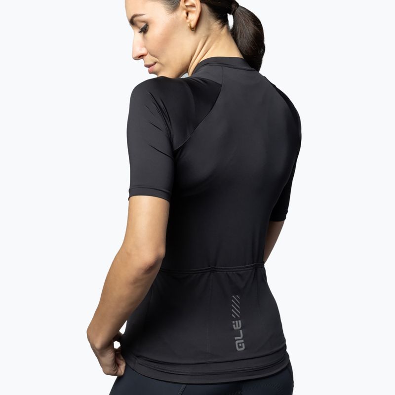 Футболка велосипедна жіноча Alé Color Block black 3