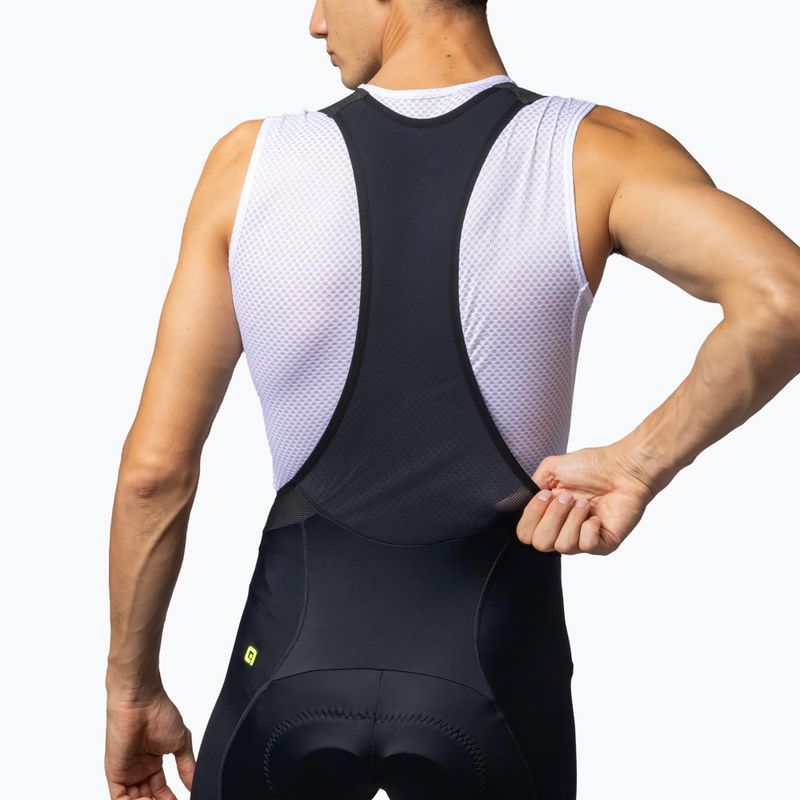 Шорти велосипедні чоловічі Alé Strada 2.0 Bibshorts black 5