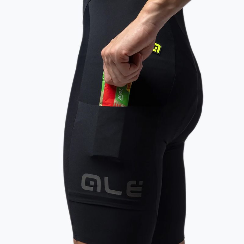 Шорти велосипедні чоловічі Alé Gravel Pro Bibshorts black 5