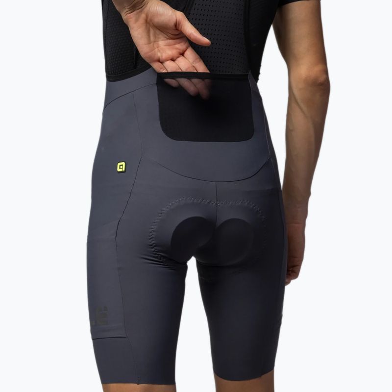 Шорти велосипедні чоловічі Alé Gravel Pro Bibshorts titanium 5