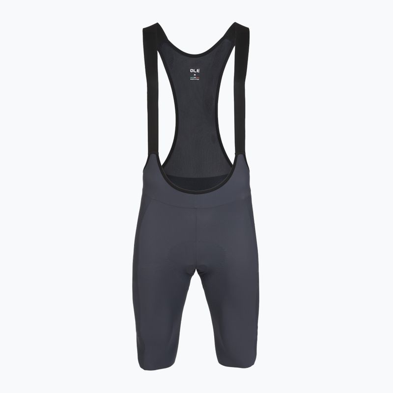 Шорти велосипедні чоловічі Alé Gravel Pro Bibshorts titanium 7