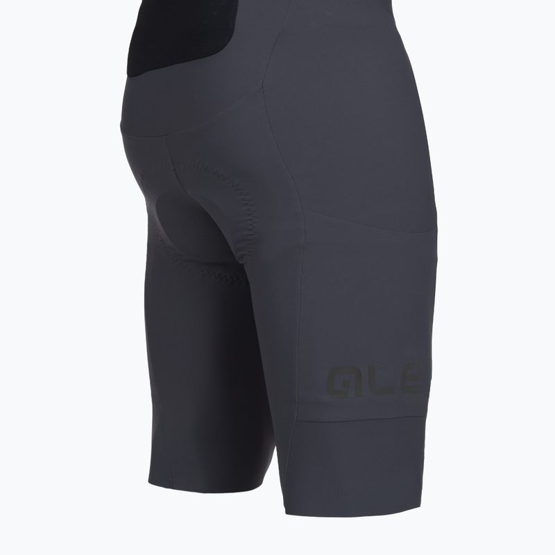 Шорти велосипедні чоловічі Alé Gravel Pro Bibshorts titanium 11