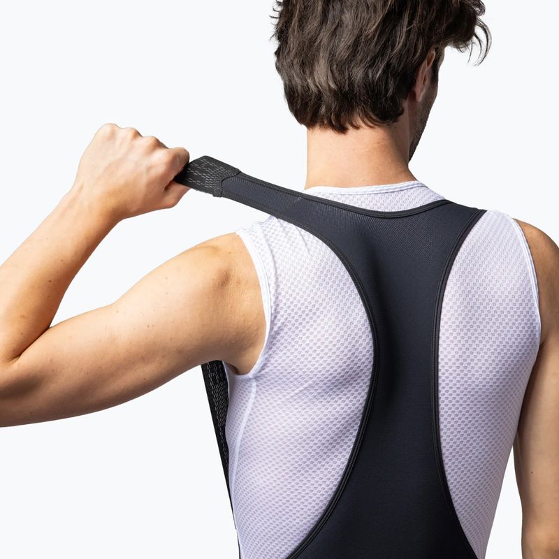 Шорти велосипедні чоловічі Alé Corsa 2.0 Bibshorts antracite 4