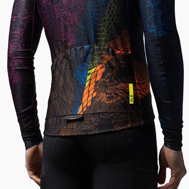 Кофта велосипедна чоловіча Alé Zanzibar Jersey multicolore/multicolor 6