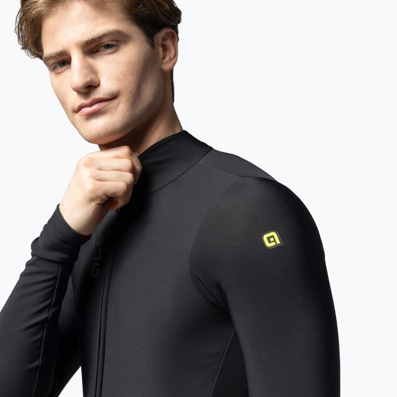 Кофта велосипедна чоловіча Alé Fondo 3.0 LS Jersey nero/black 4