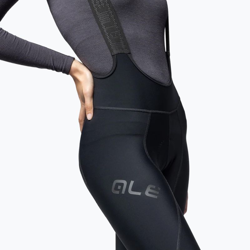Шорти велосипедні жіночі Alé Winter Bibtights nero/black 5