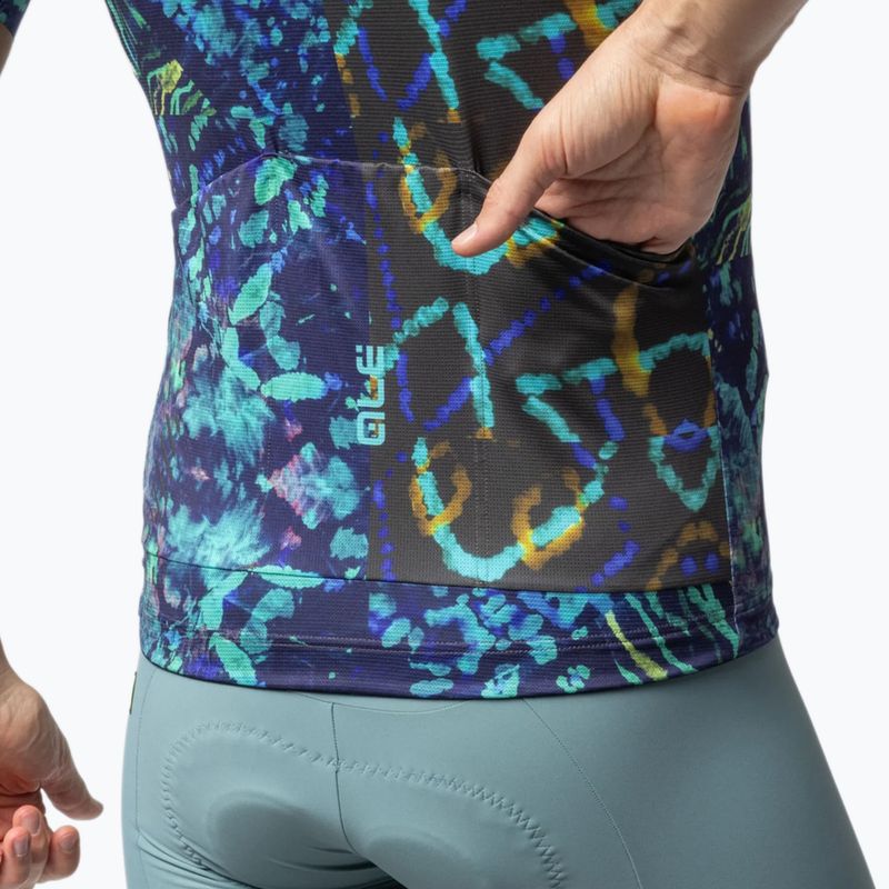 Футболка велосипедна чоловіча Alé Caraibi black 5