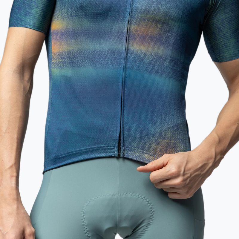 Футболка велосипедна чоловіча Alé Traccia abyss 5