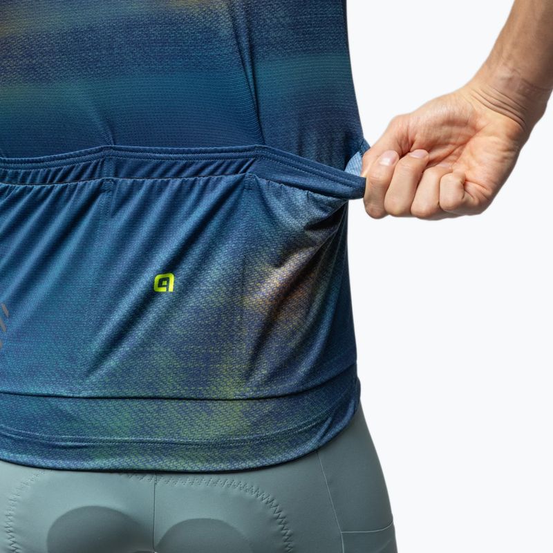 Футболка велосипедна чоловіча Alé Traccia abyss 6