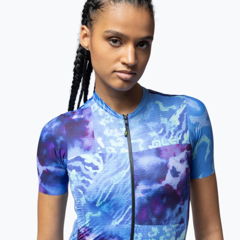 Футболка велосипедна жіноча Alé Linfa blue combo 4