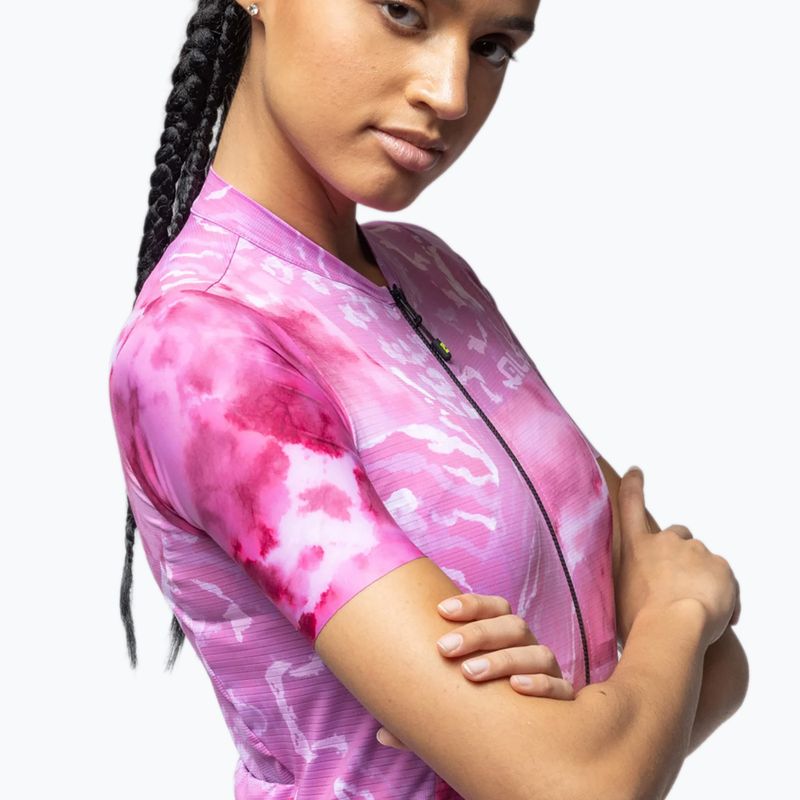 Футболка велосипедна жіноча Alé Linfa pink combo 4